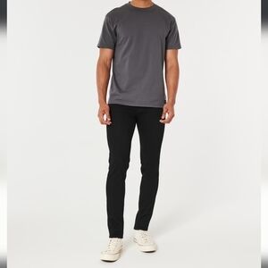 Hollister Men's Tall Black Advanced Stretch Skinny Jeans